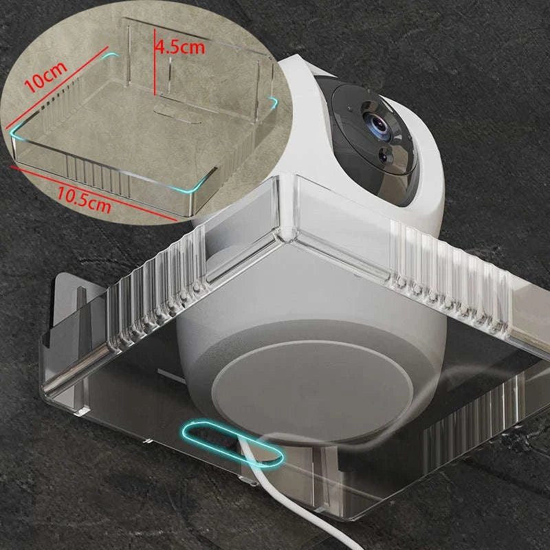 Universal Non-Drilling Wall Mount for CCTV Camera-B Clear