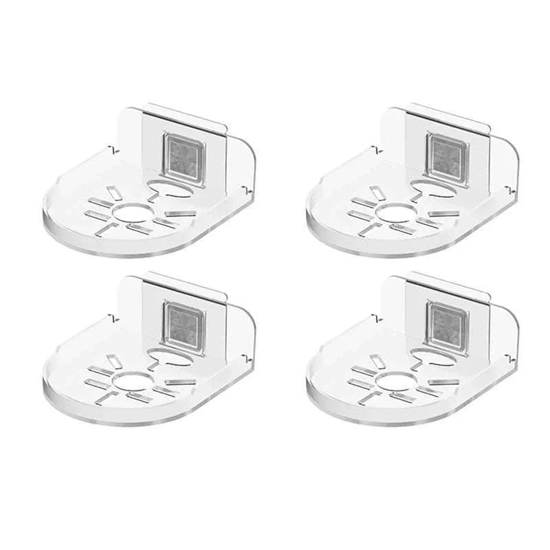 Universal Non-Drilling Wall Mount for CCTV Camera-B White