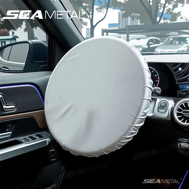 Universal Steering Wheel Sunshade Cover-1pc
