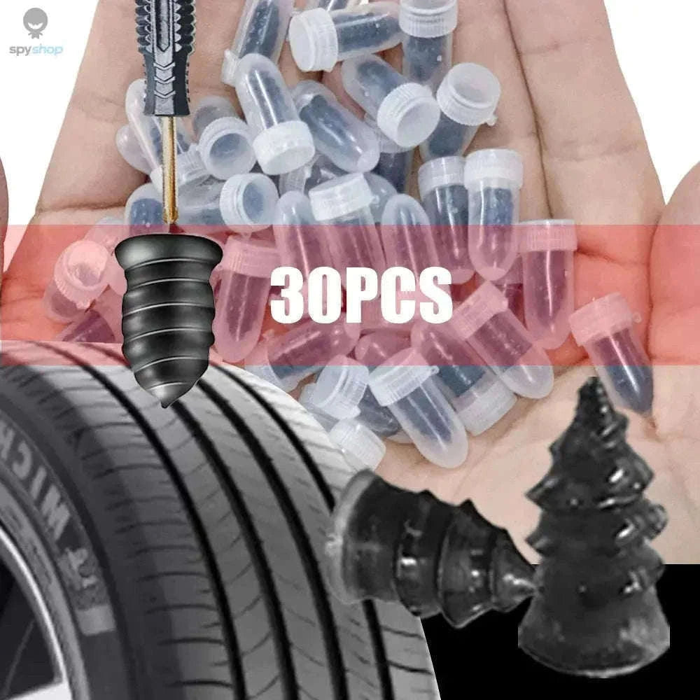 Universal Tire Repair Rubber Nail Set for Quick Puncture Fixes-5S5L Mix