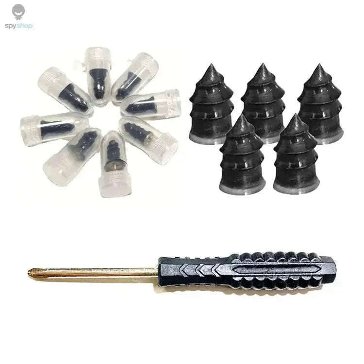 Universal Tire Repair Rubber Nail Set for Quick Puncture Fixes-5S5L Mix