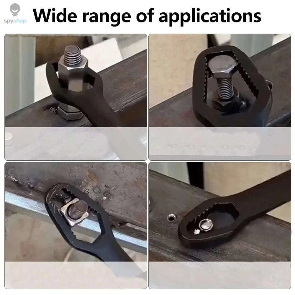 Universal Torx Wrench with Self-Tightening Dual Heads-160mm 8-22mm