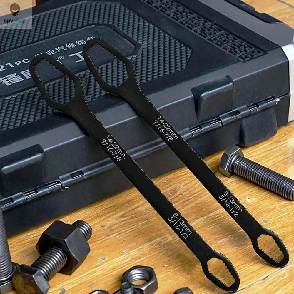 Universal Torx Wrench with Self-Tightening Dual Heads-160mm 8-22mm