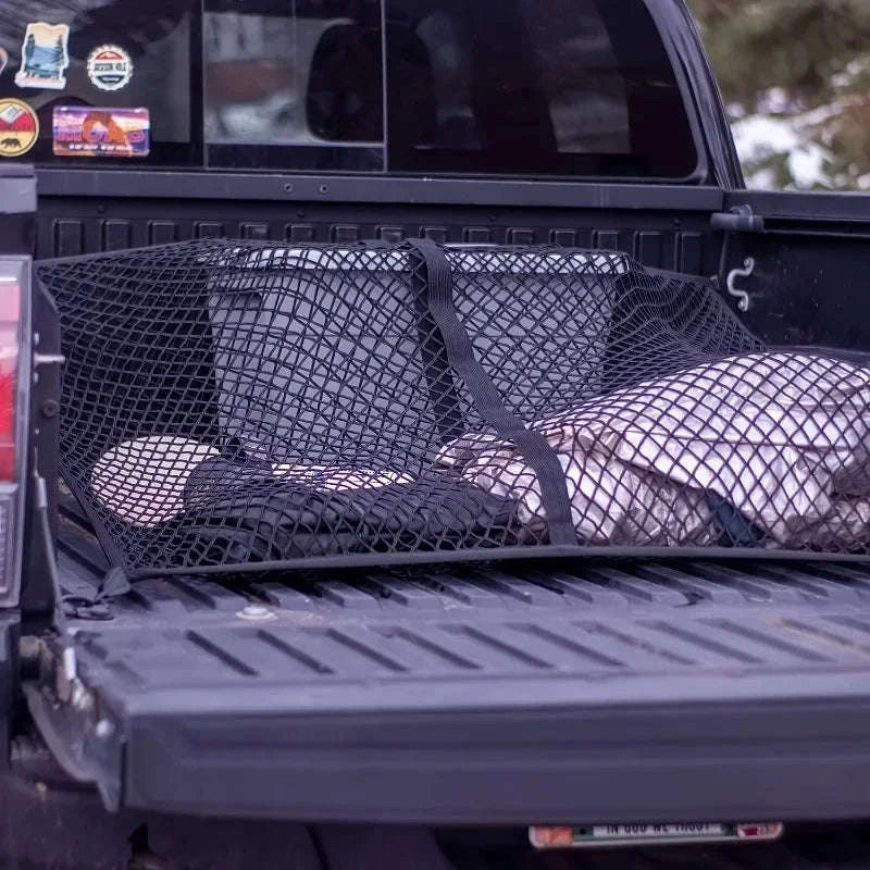 Universal Truck Bed Elastic Cargo Mesh Organizer-80X60cm / Single layer