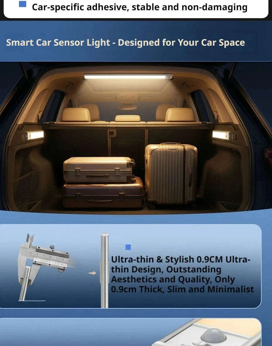 Universal Trunk Car Sensor Light with Magnetic Installation-1PC 30CM