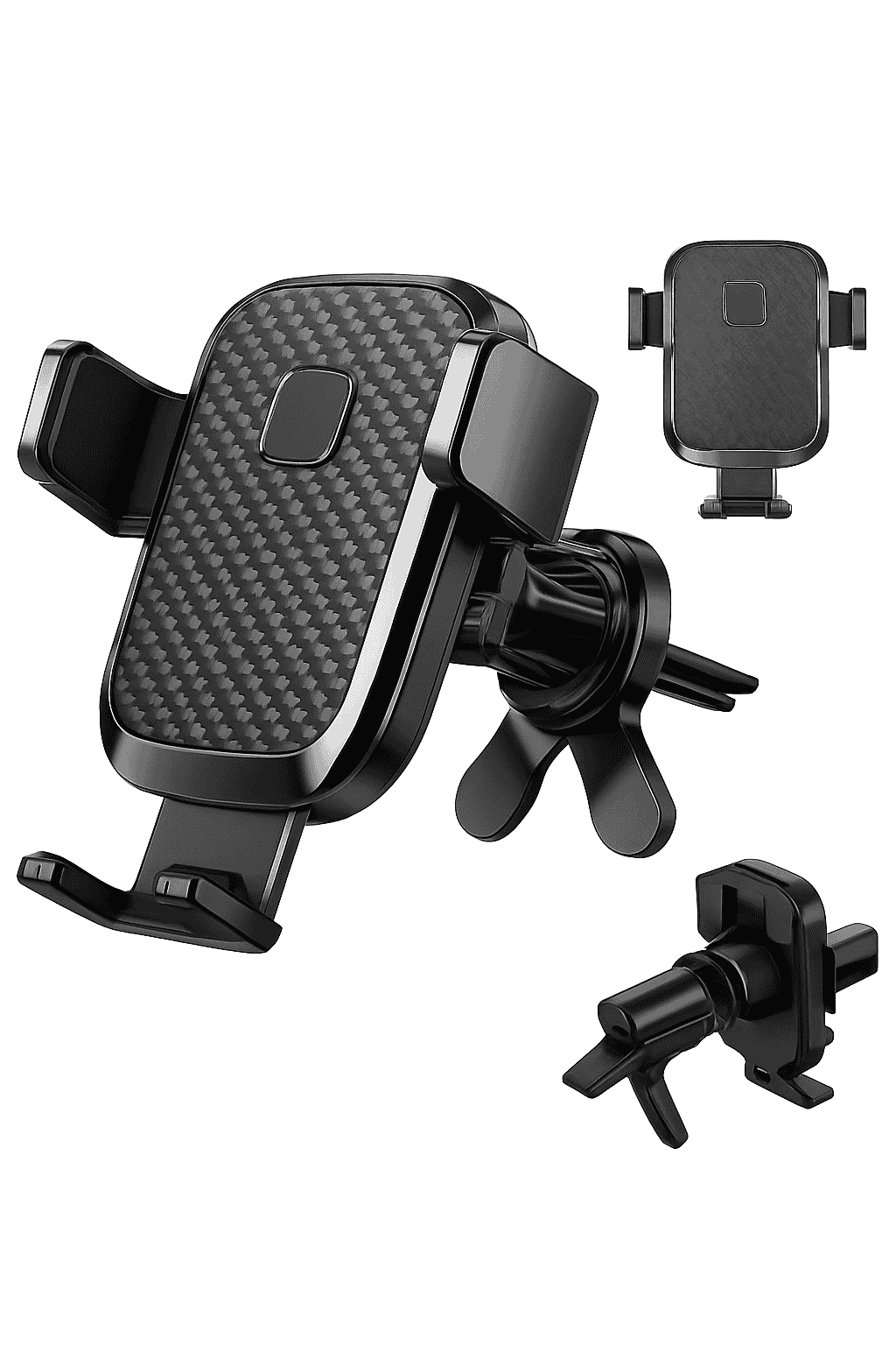 Upgraded Hook Car Phone Holder Air Vent Mount 360-Degree Rotation-Phone Holder