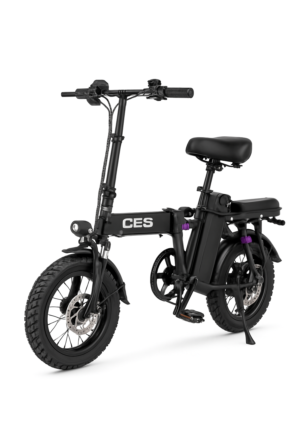 Adults Folding Electric Bike 500W 48V 15Ah 14 Inch