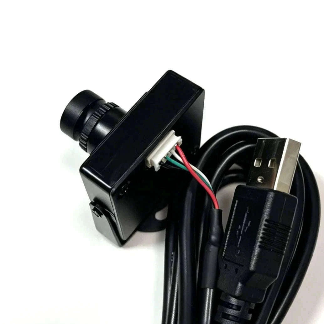 USB 1080P HD Webcam, 142° Wide Angle, Plug and Play-720P 2.1mm lens