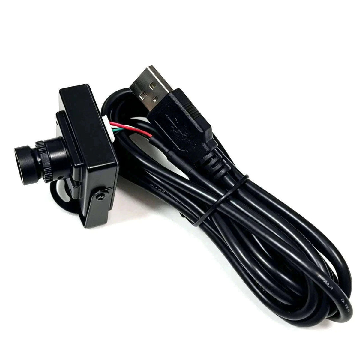 USB 1080P HD Webcam, 142° Wide Angle, Plug and Play-720P 2.1mm lens