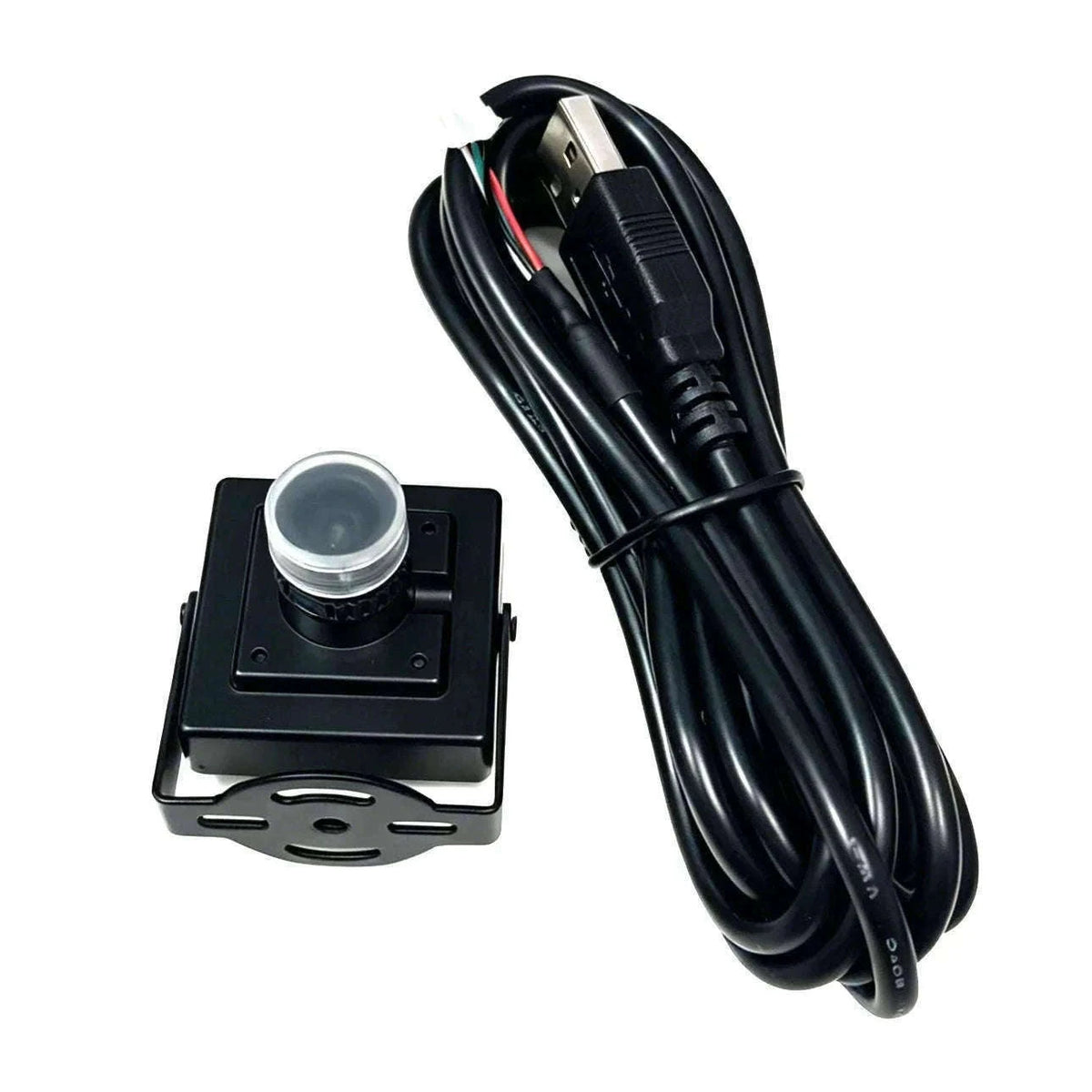 USB 1080P HD Webcam, 142° Wide Angle, Plug and Play-720P 2.1mm lens