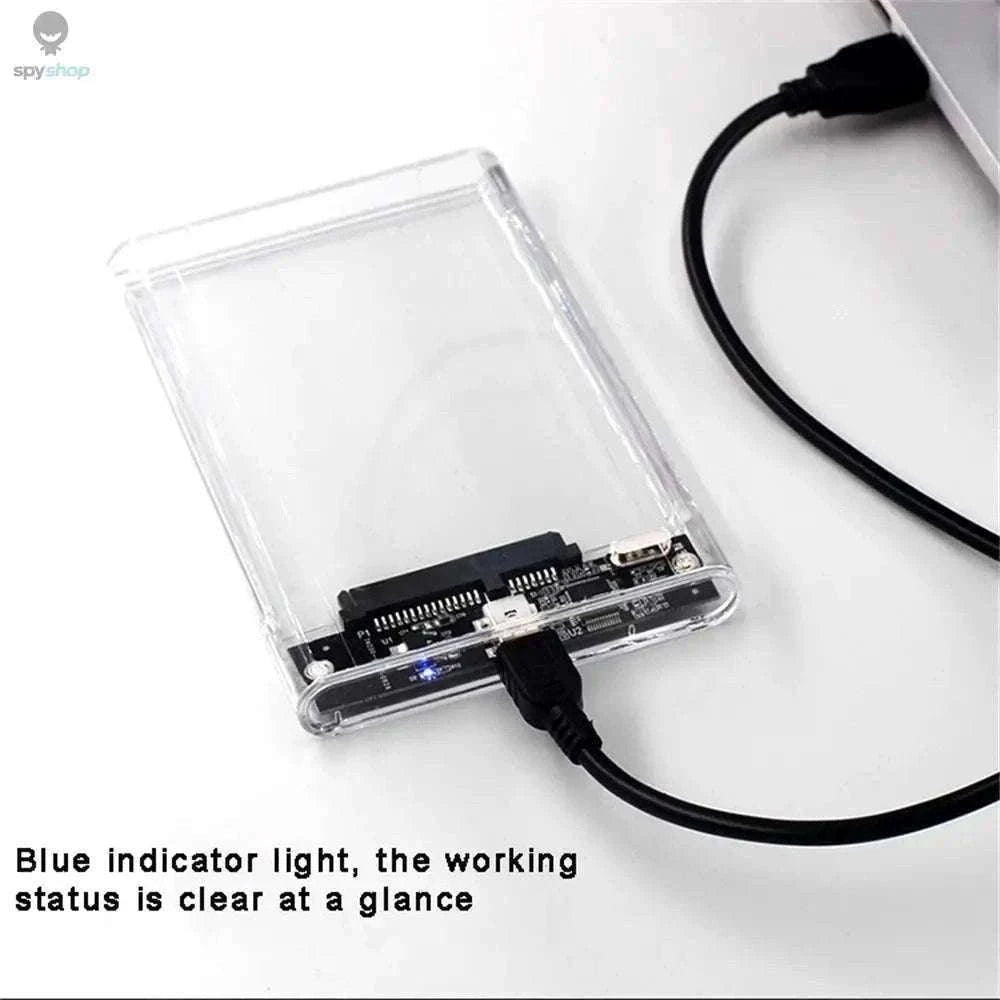 USB 3.0 2.5-Inch SATA HDD Enclosure with Tool-Free Setup-USB 3.0 to type c