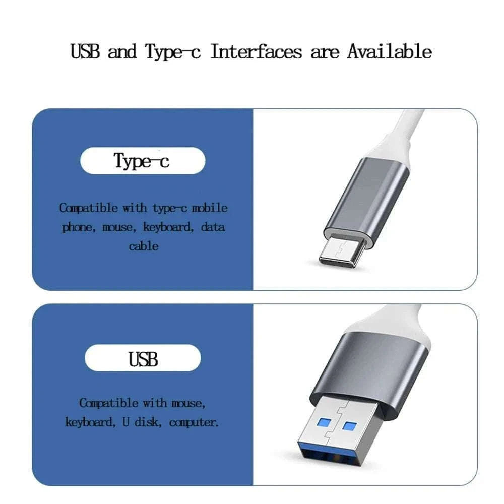 USB 3.0 Hub with 4 High-Speed Ports for Laptop and Desktop-USB Gray