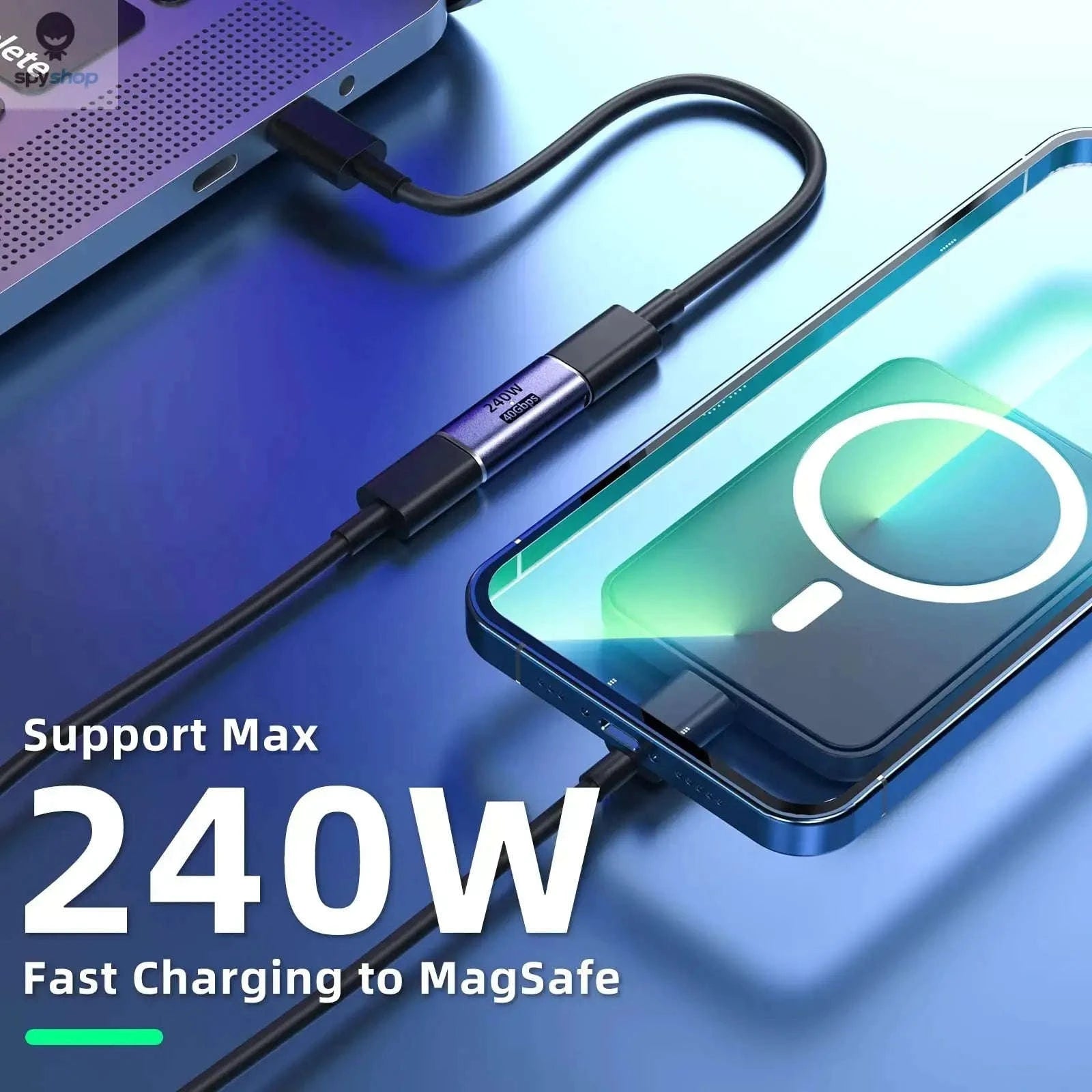 USB C Female to Female Adapter with 240W PD and 40Gbps Speed-1x CM-CM 240 ZT