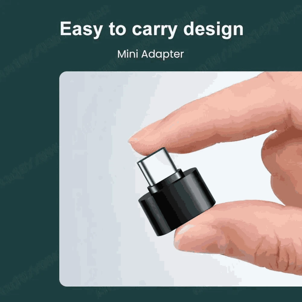 USB-C to USB 3.0 OTG Adapter for Fast, Easy Device Connections-1PCS White