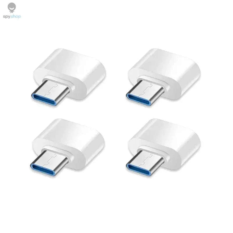 USB-C to USB 3.0 OTG Adapter – High-Speed Transfer and Universal Compatibility-1PCS White