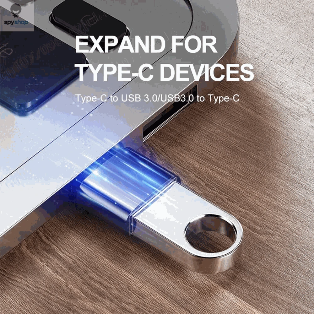 USB-C to USB 3.0 OTG Adapter – High-Speed Transfer and Universal Compatibility-1PCS White