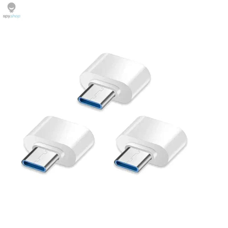USB-C to USB 3.0 OTG Adapter – High-Speed Transfer and Universal Compatibility-1PCS White