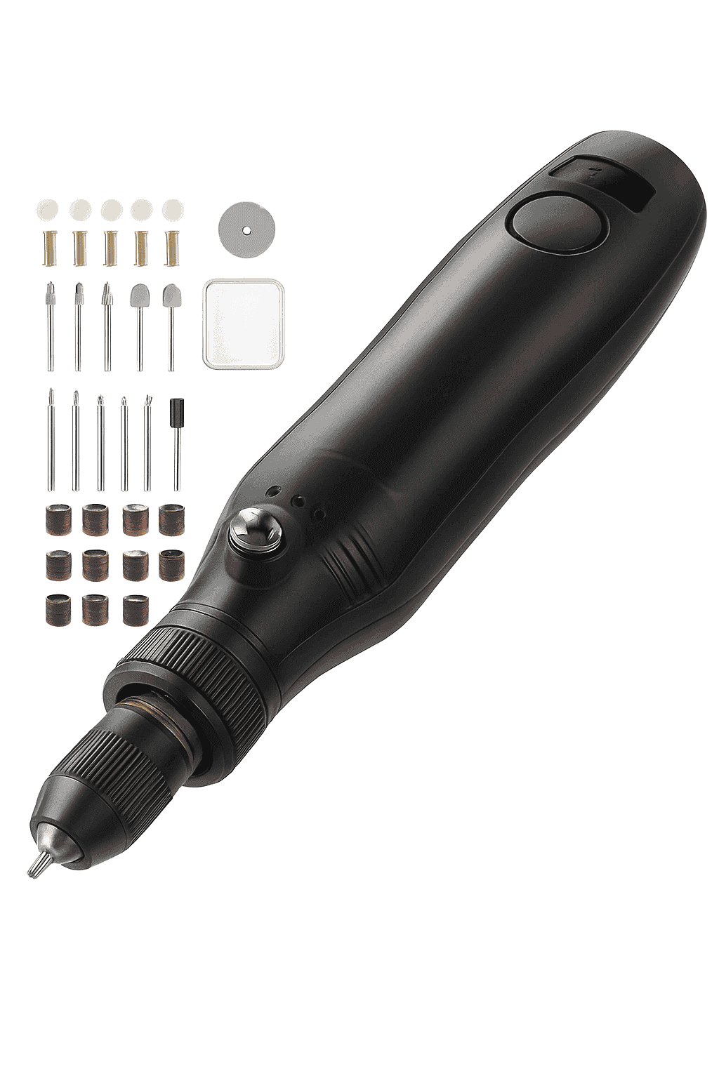 USB Cordless Rotary Tool Kit with 37 Accessories-Grey