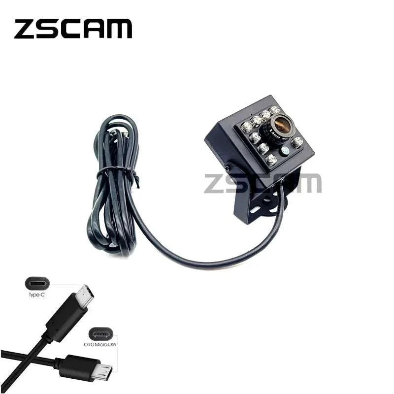 USB Night Vision Camera 1080P OTG UVC Android & Windows Mini CCTV-1080P USB2.0 / 8mm