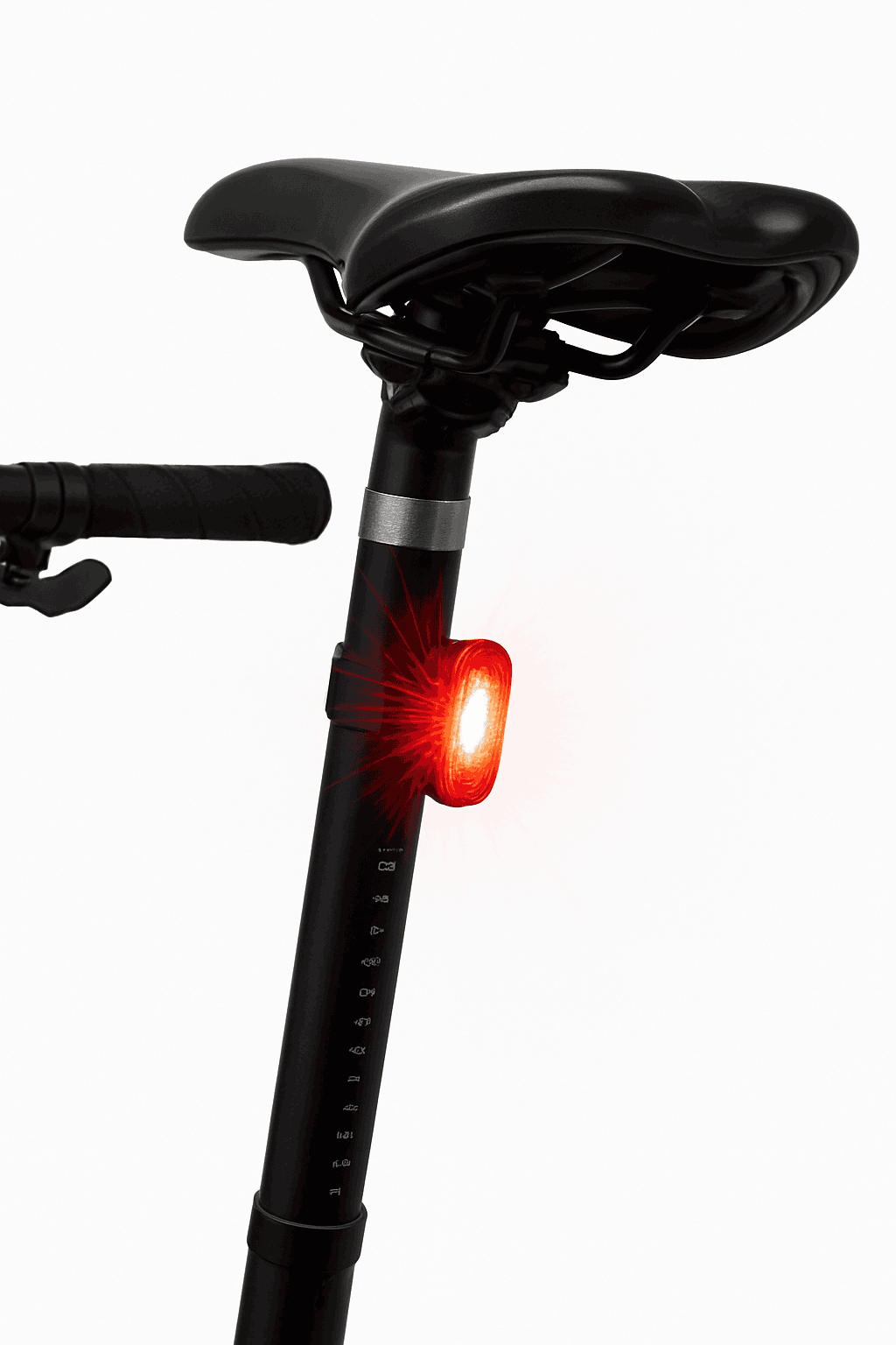 USB Rechargeable Bicycle Rear Light, 5 Modes-PT-6005B
