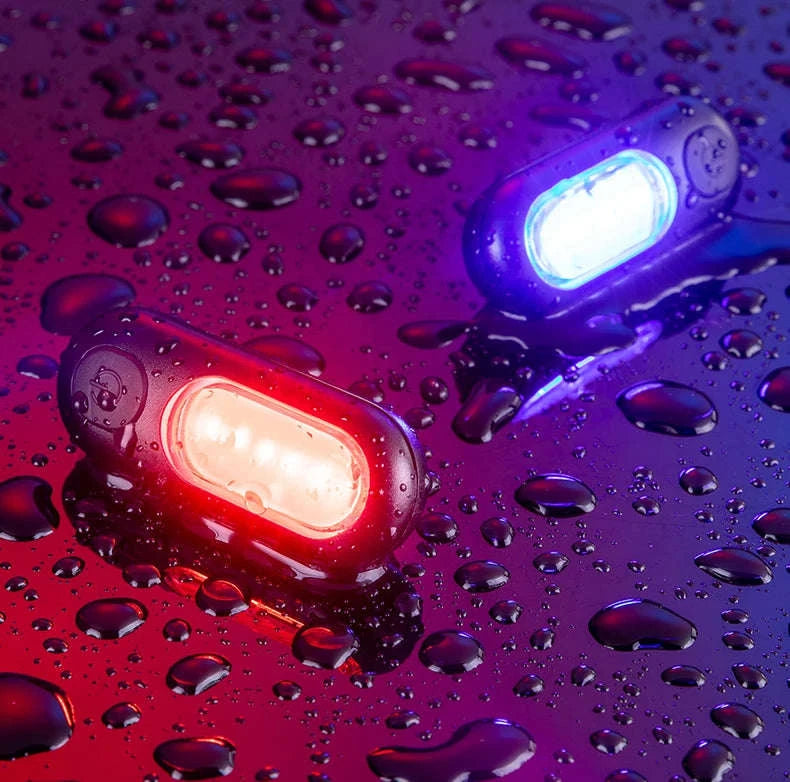 USB Rechargeable Bicycle Rear Light, 5 Modes-PT-6005B