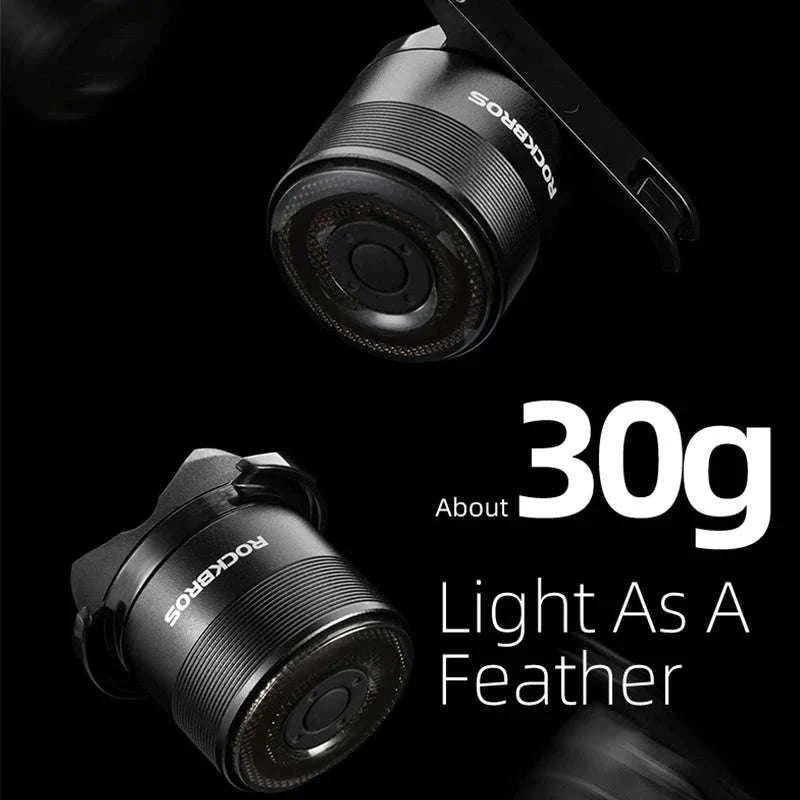 USB Rechargeable Bicycle Rear Light with Smart Sensing & IPX6 Waterproof-Q1