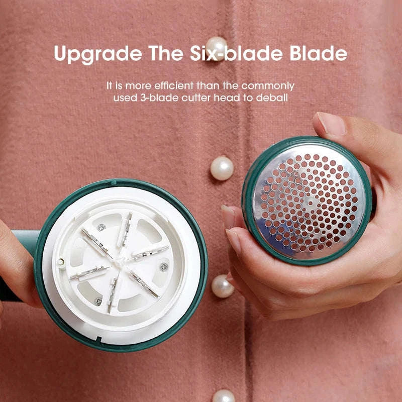USB Rechargeable Electric Lint Remover-Green