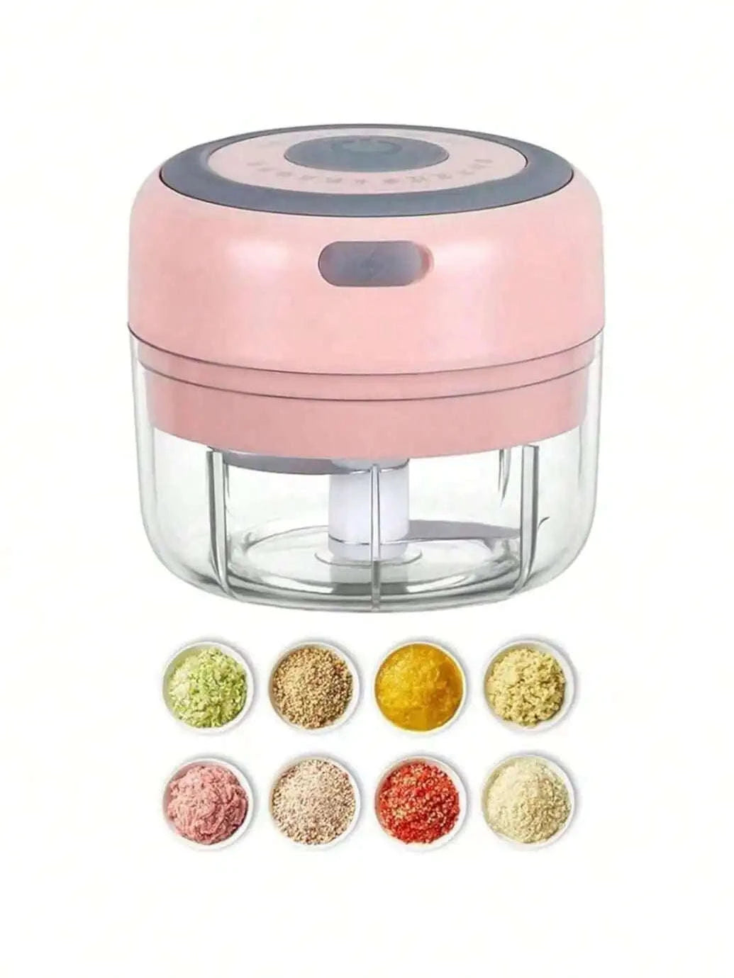 USB Rechargeable Mini Electric Food Chopper 100ml & 250ml-United States / 250ml Green