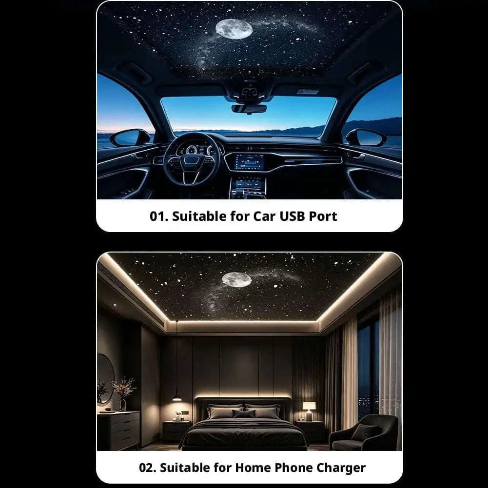 USB Starry Sky Projection Light-6in1