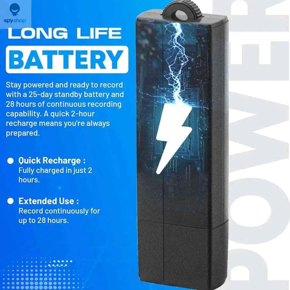 USB Voice Recorder Flash Drive with Sound Activation