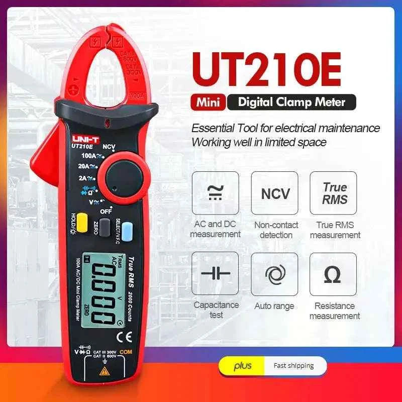 UT210E Digital Clamp Meter with True RMS for Accurate Diagnostics