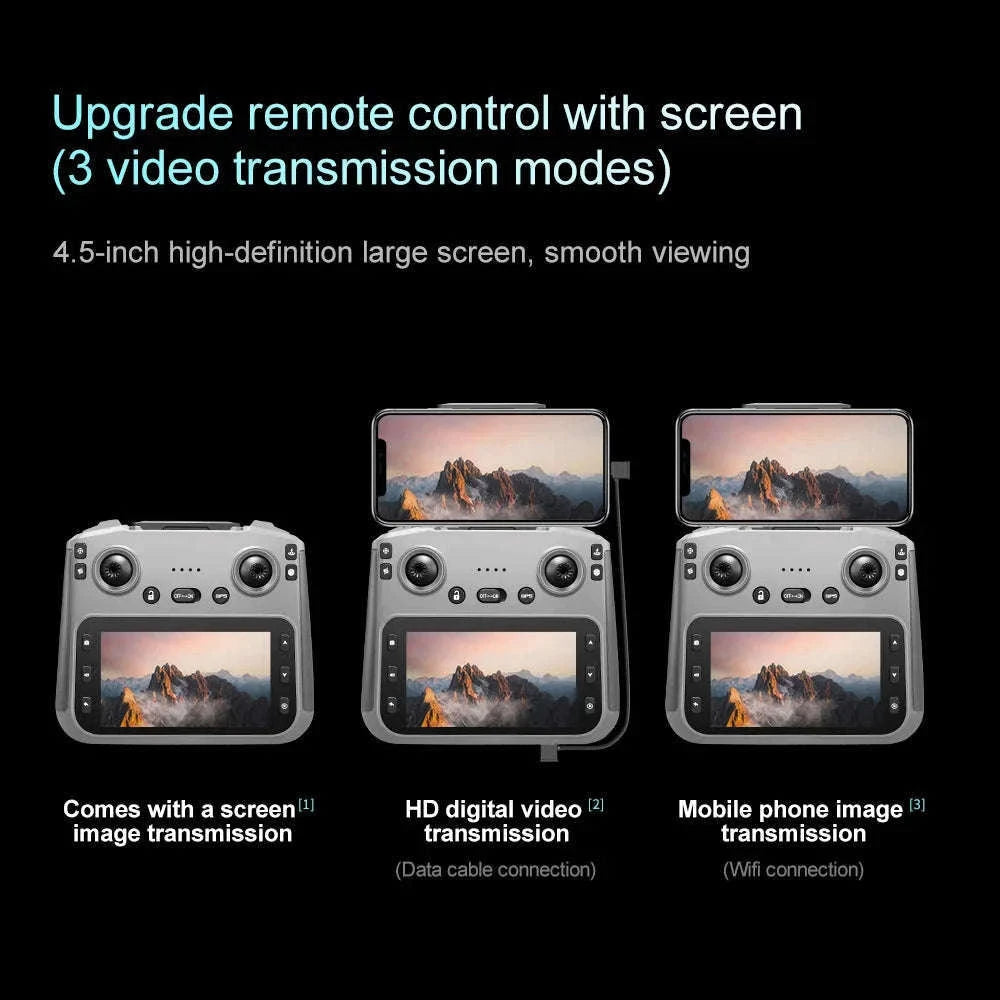 V168 Pro Max GPS Drone with 8K Camera and Built-In Screen-V168 Max-Screen