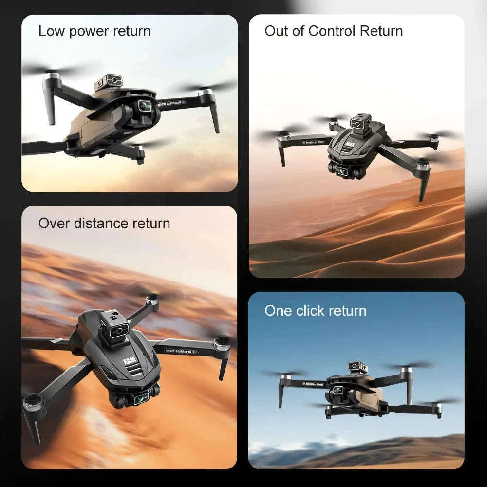 V168 Pro Max GPS Drone with 8K Camera and Built-In Screen-V168 Max-Screen