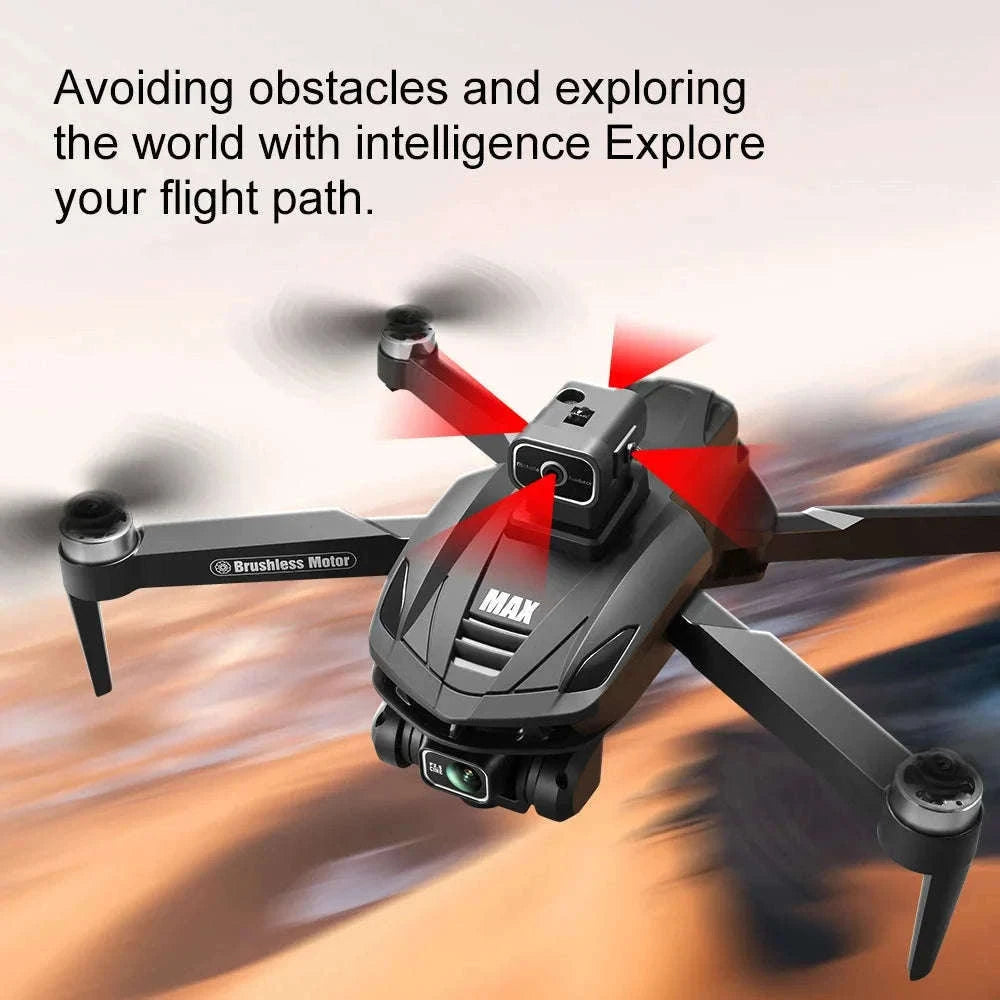 V168 Pro Max GPS Drone with 8K Camera and Built-In Screen-V168 Max-Screen