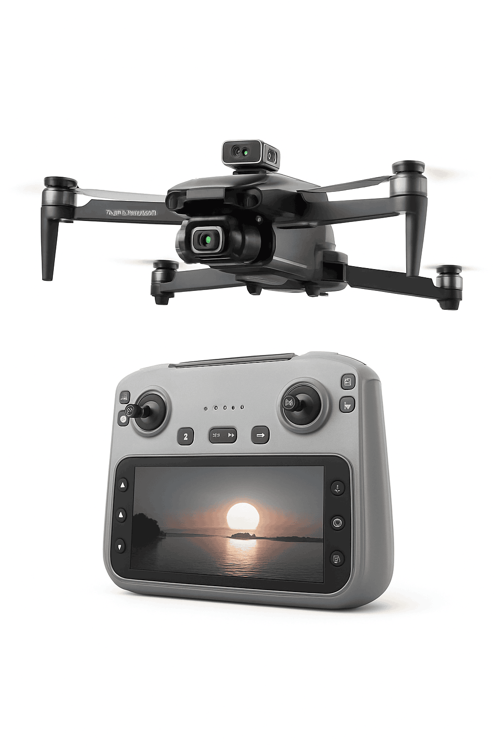 V168 Pro Max GPS Drone with 8K Camera and Built-In Screen-V168 Max-Screen