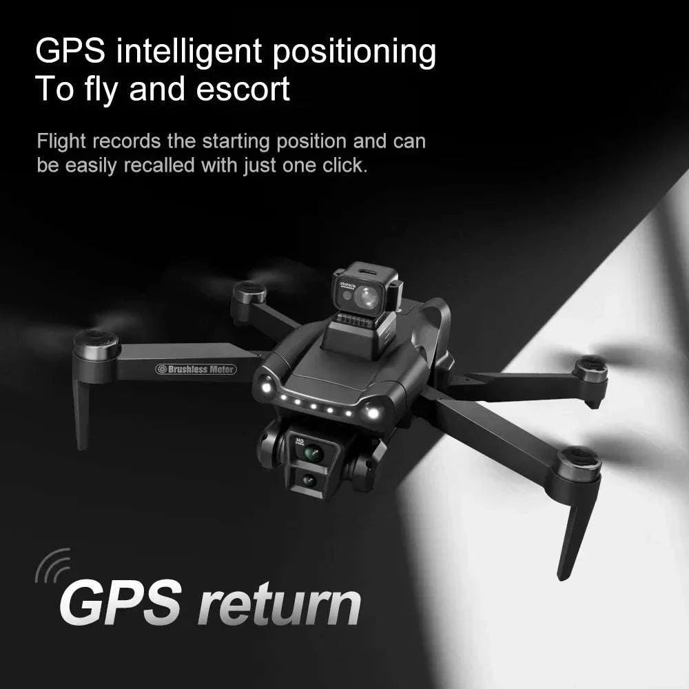 V198 GPS Drone with 8K Camera, Obstacle Avoidance & 3KM Range-Screen-8K-3B