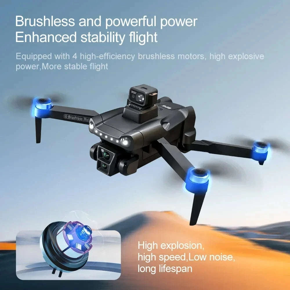 V198 GPS Drone with 8K Camera, Obstacle Avoidance & 3KM Range-Screen-8K-3B