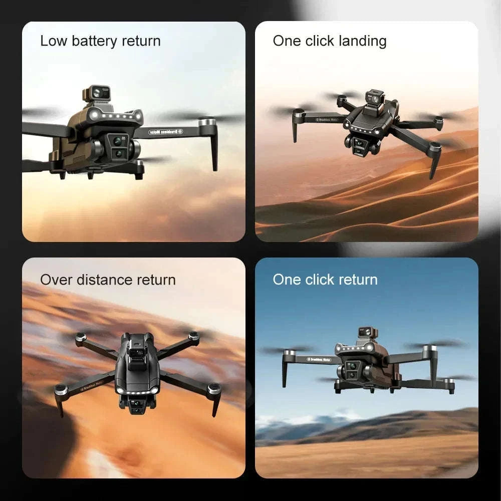 V198 GPS Drone with 8K Camera, Obstacle Avoidance & 3KM Range-Screen-8K-3B