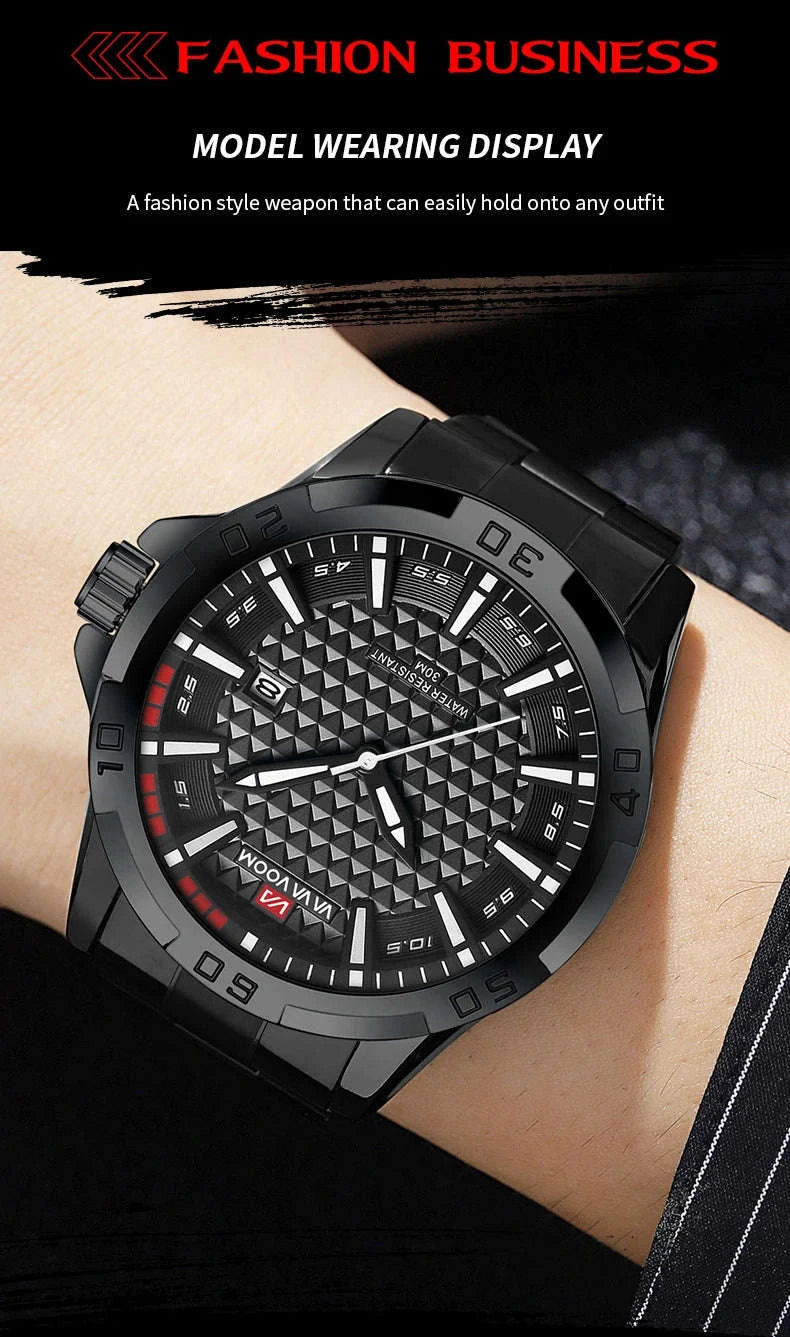 VA VA VOOM Men's Quartz Watch-2581P-YH