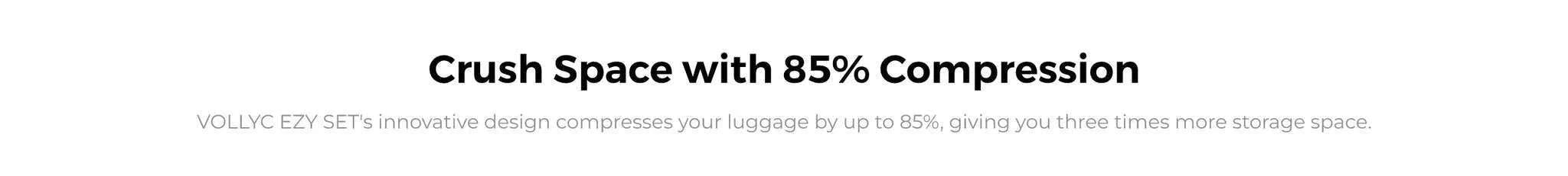 Vacuum Compression Travel Bag 25L – Reusable Packing Storage with 85% Space Saving-EZYPACK no PUMP