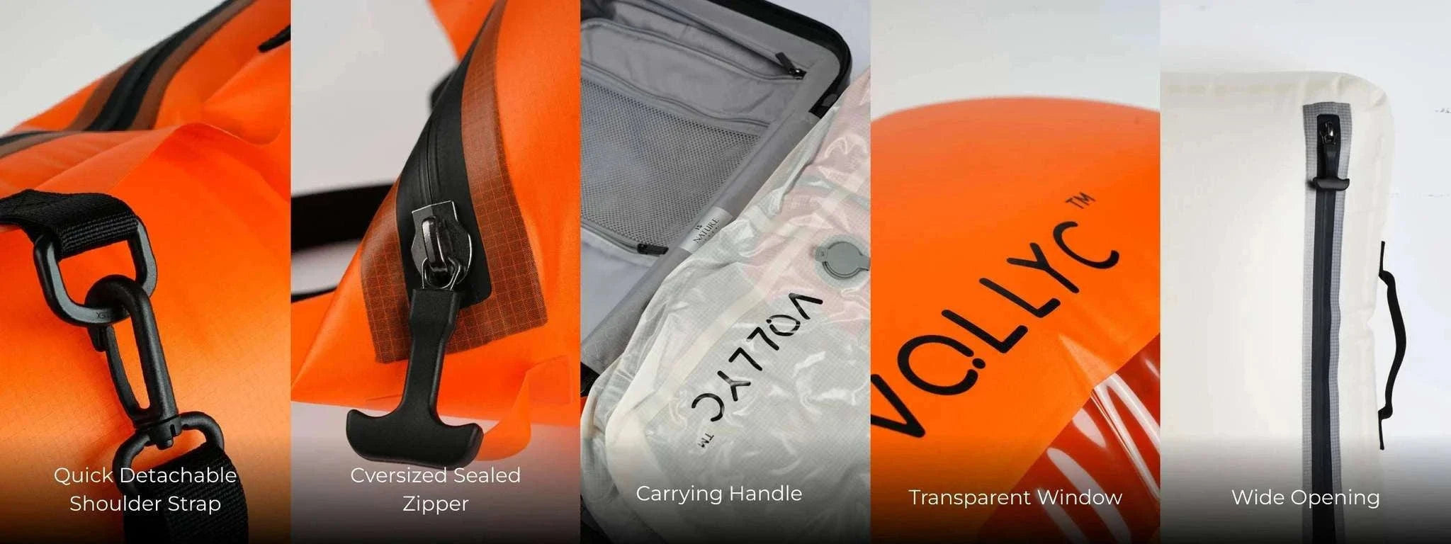 Vacuum Compression Travel Bag 25L – Reusable Packing Storage with 85% Space Saving-EZYPACK no PUMP