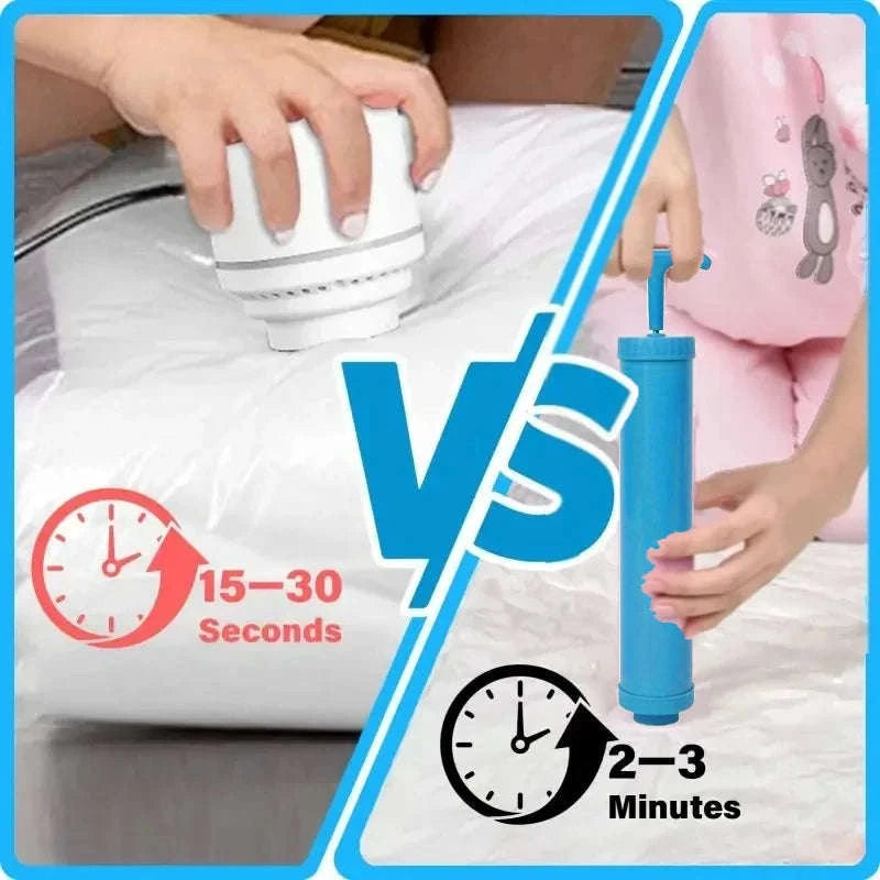 Vacuum Storage Bags with Pump for Clothes and Bedding-50x70-5pcs