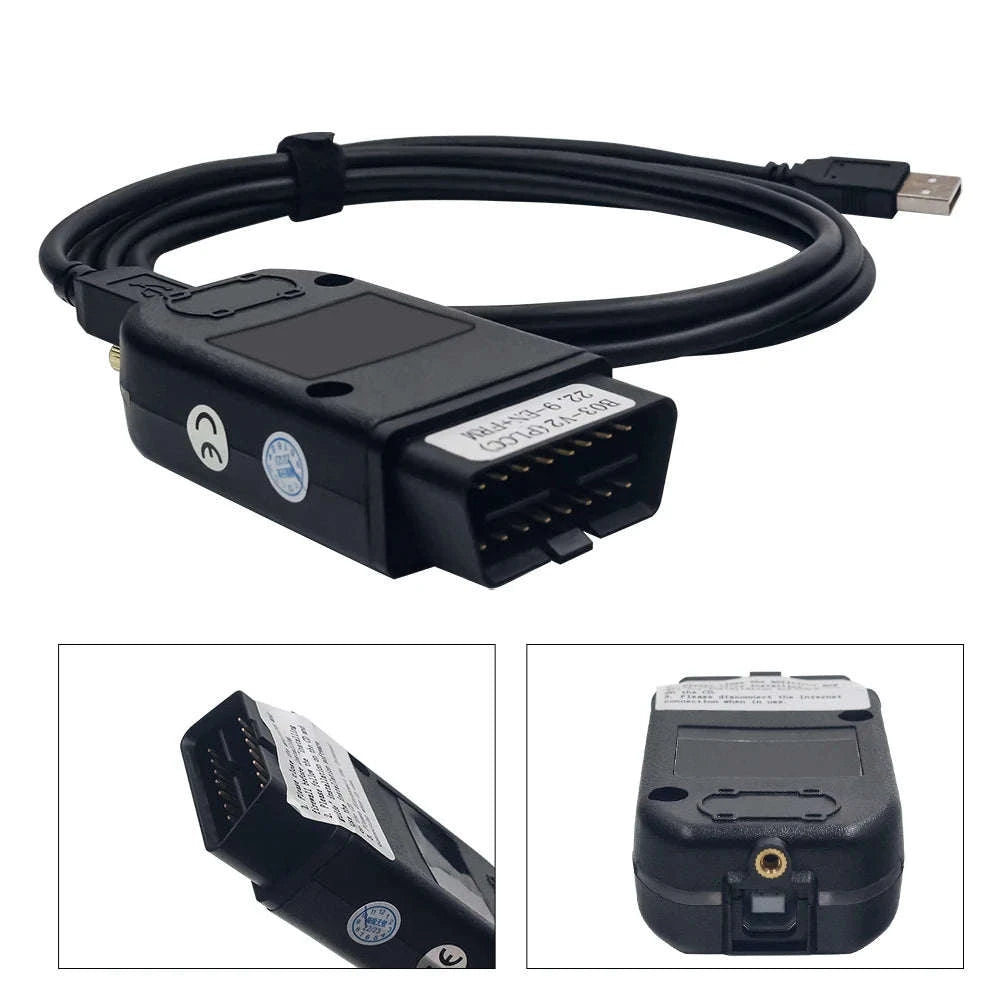 VAG HEX V2 OBD2 Scanner USB Interface with V25.3 Software-For Vag Hex V2 / Poland / Spanish English
