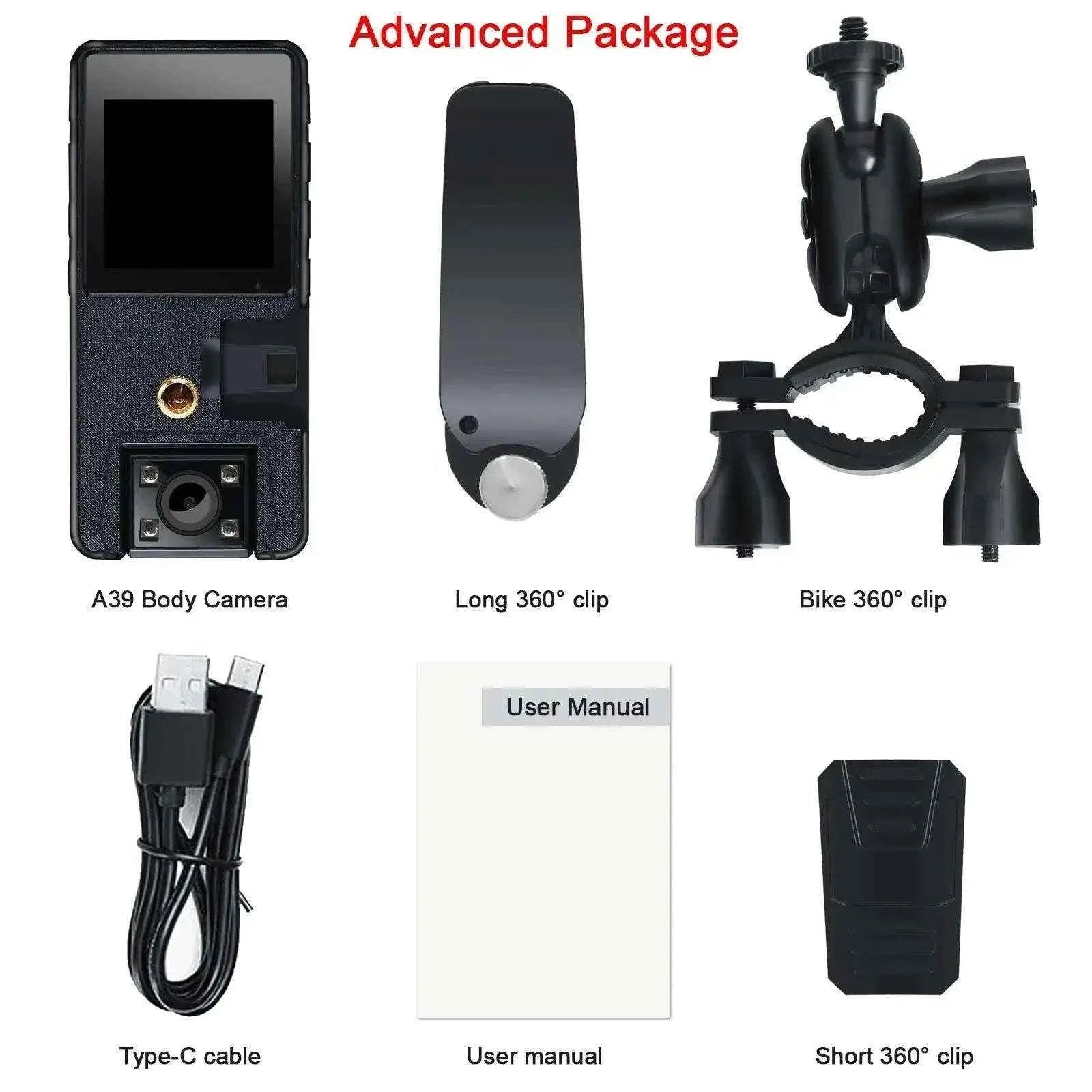Vandlion A39 1080P HD Mini Camera with Rotating Lens