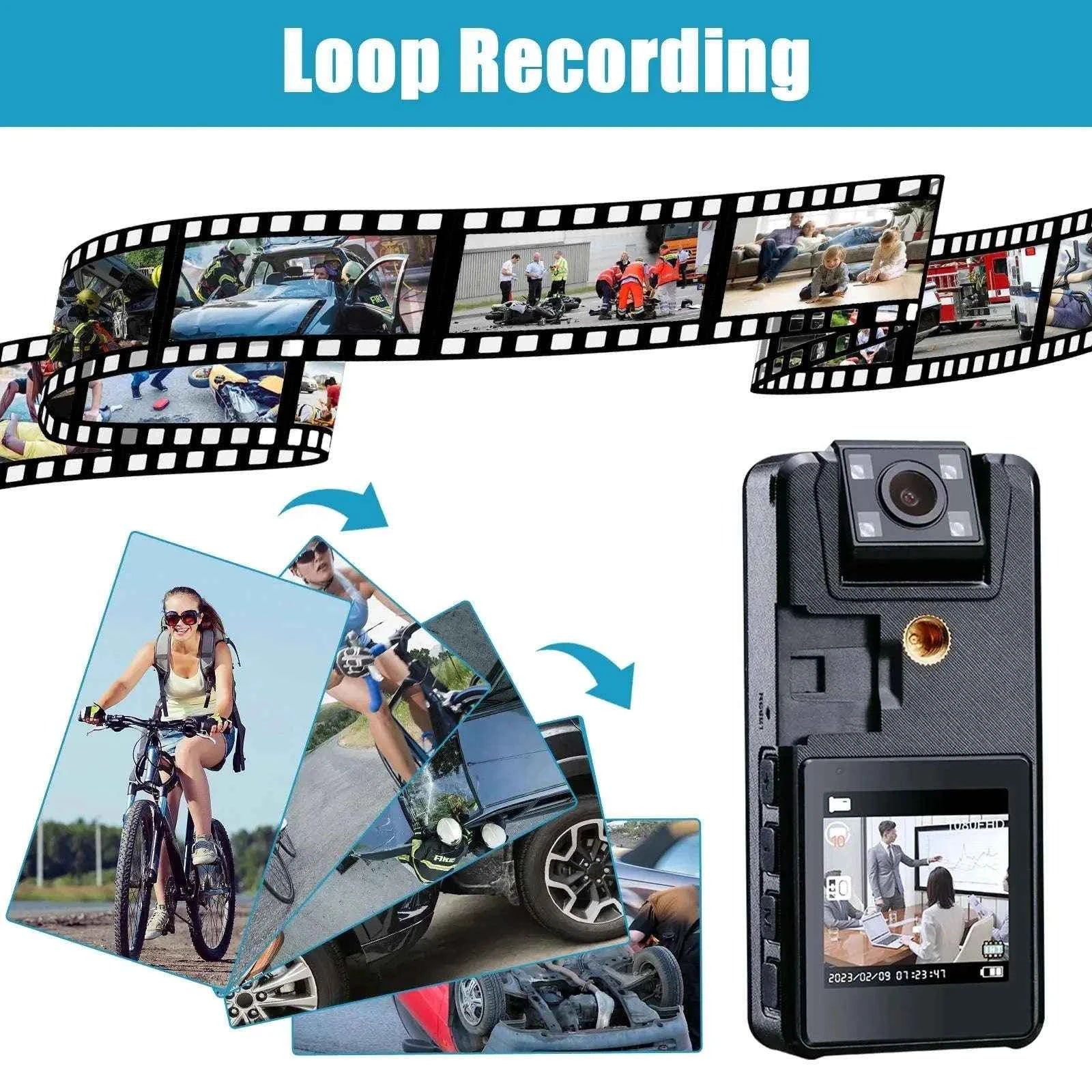 Vandlion A39 1080P HD Mini Camera with Rotating Lens