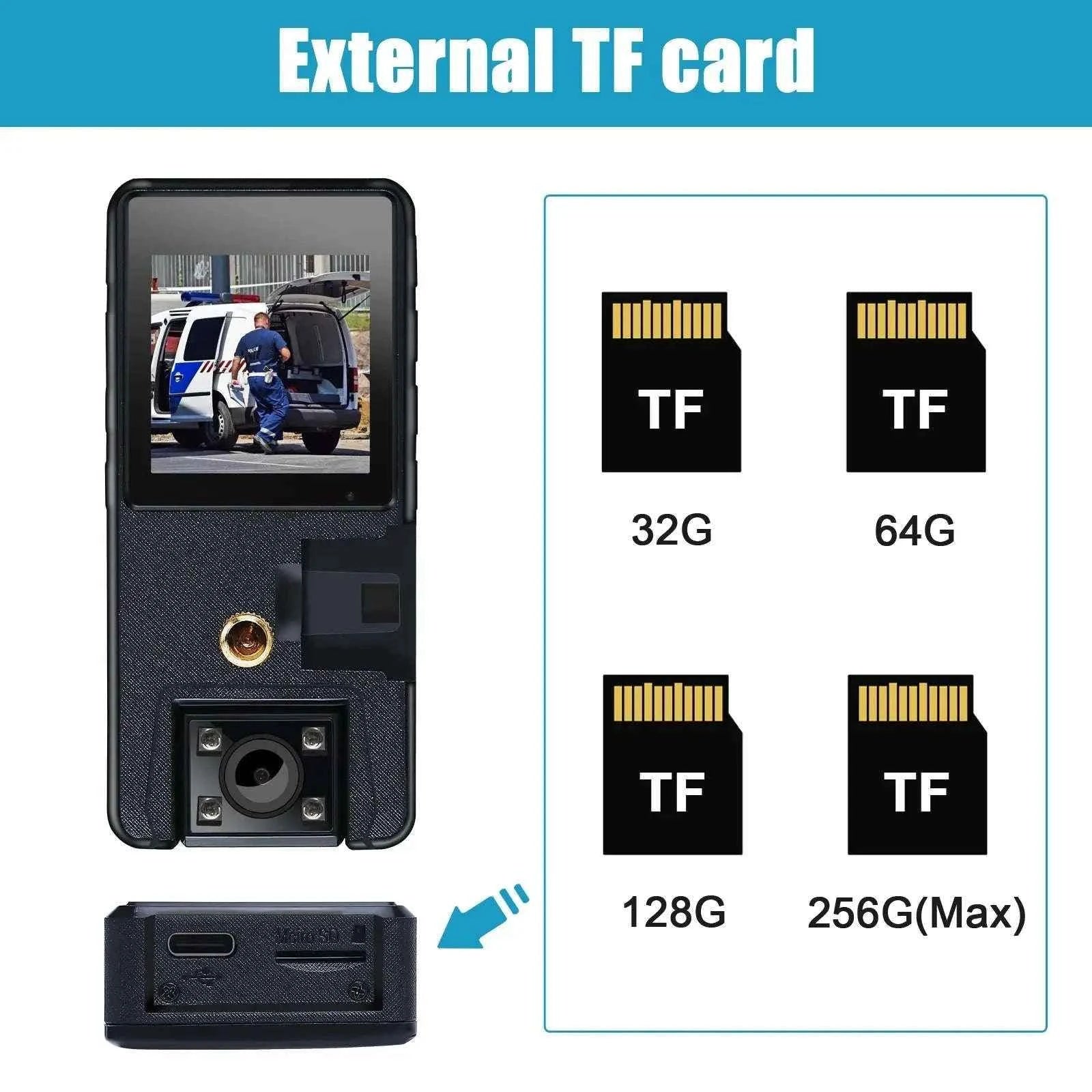 Vandlion A39 1080P HD Mini Camera with Rotating Lens