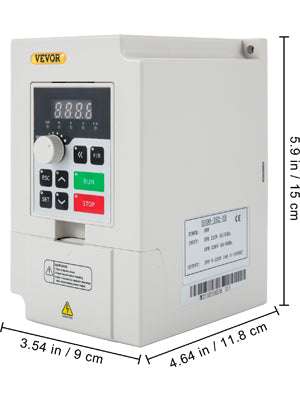 Variable Frequency Drive 2.2–7.5KW VFD Inverter CNC Motor Controller 110V/220V-4KW 5.5HP 220V / United States