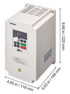 Variable Frequency Drive 2.2–7.5KW VFD Inverter CNC Motor Controller 110V/220V-4KW 5.5HP 220V / United States