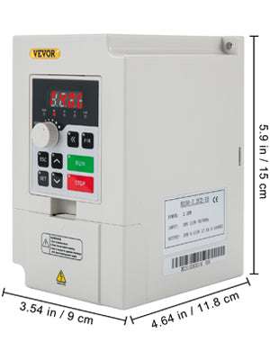 Variable Frequency Drive 2.2–7.5KW VFD Inverter CNC Motor Controller 110V/220V-4KW 5.5HP 220V / United States