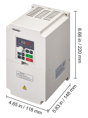 Variable Frequency Drive 2.2–7.5KW VFD Inverter CNC Motor Controller 110V/220V